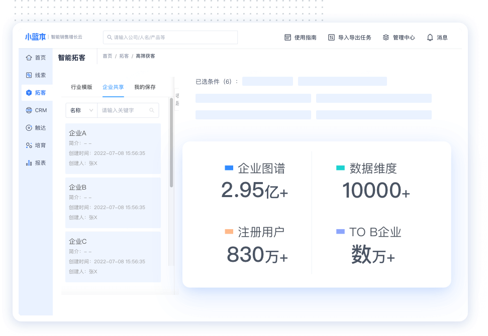 2025年TOB拓客系统推荐：TOP10深度测评，最新拓客软件如何选择？